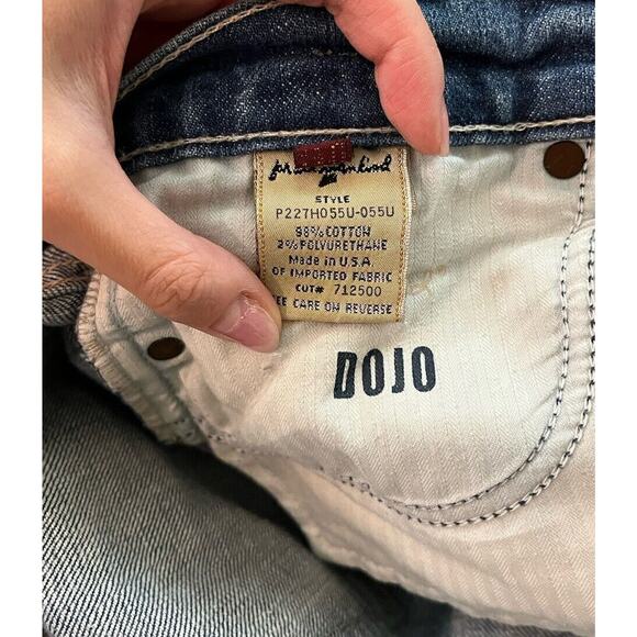 7 For All Mankind Dojo Capri Light Wash Women's Jeans Size 30 - Picture 3 of 5
